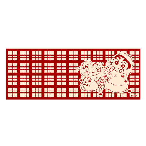 クレヨンしんちゃん 原作35周年 かまわぬてぬぐい 秋 | クレヨン